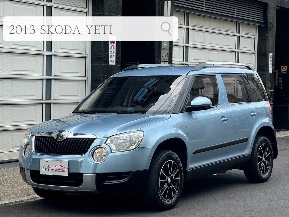 2013 SKODA YETI 1.2 TSI